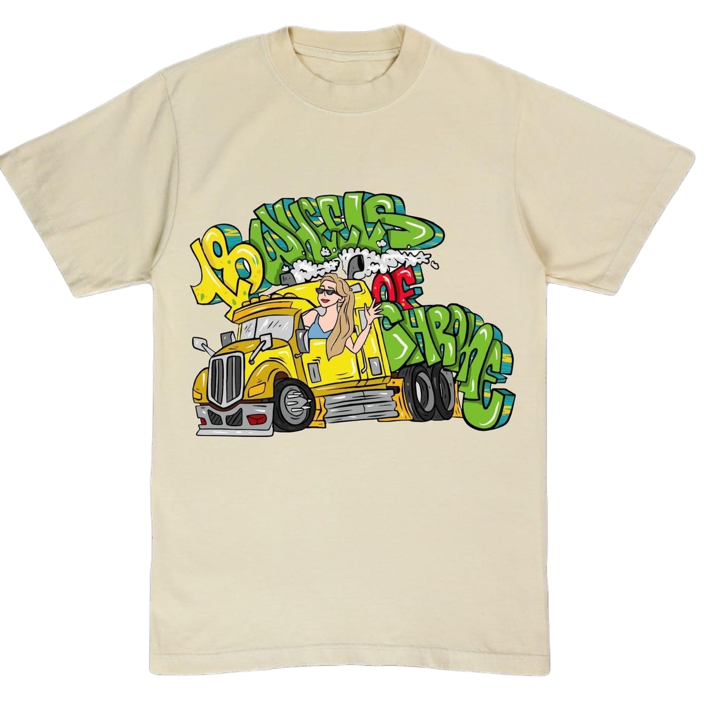 18 WHEELS OF CHROME FEMALE SHIRT LISA