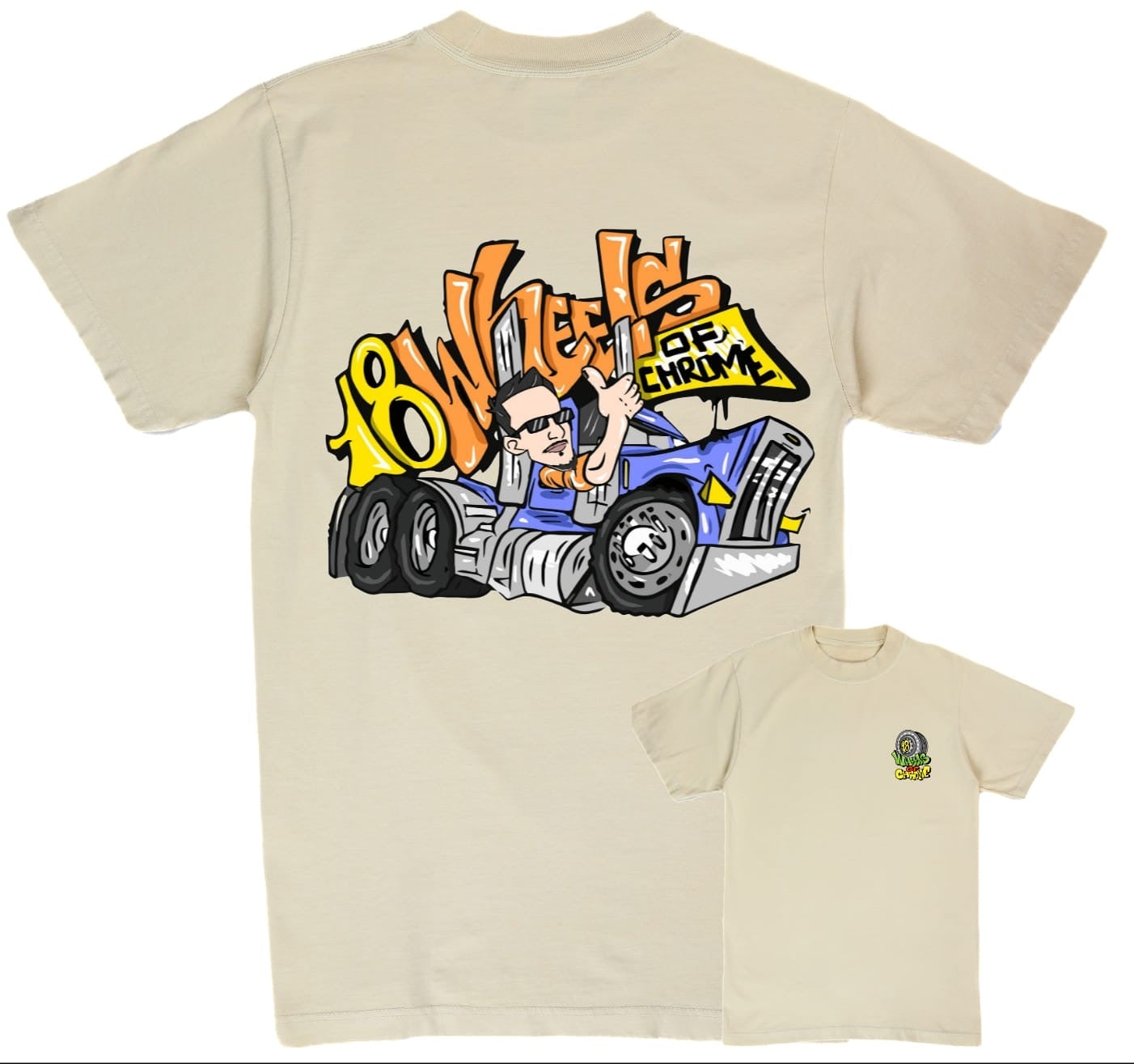 18 WHEELS OF CHROME SHIRT CHYN