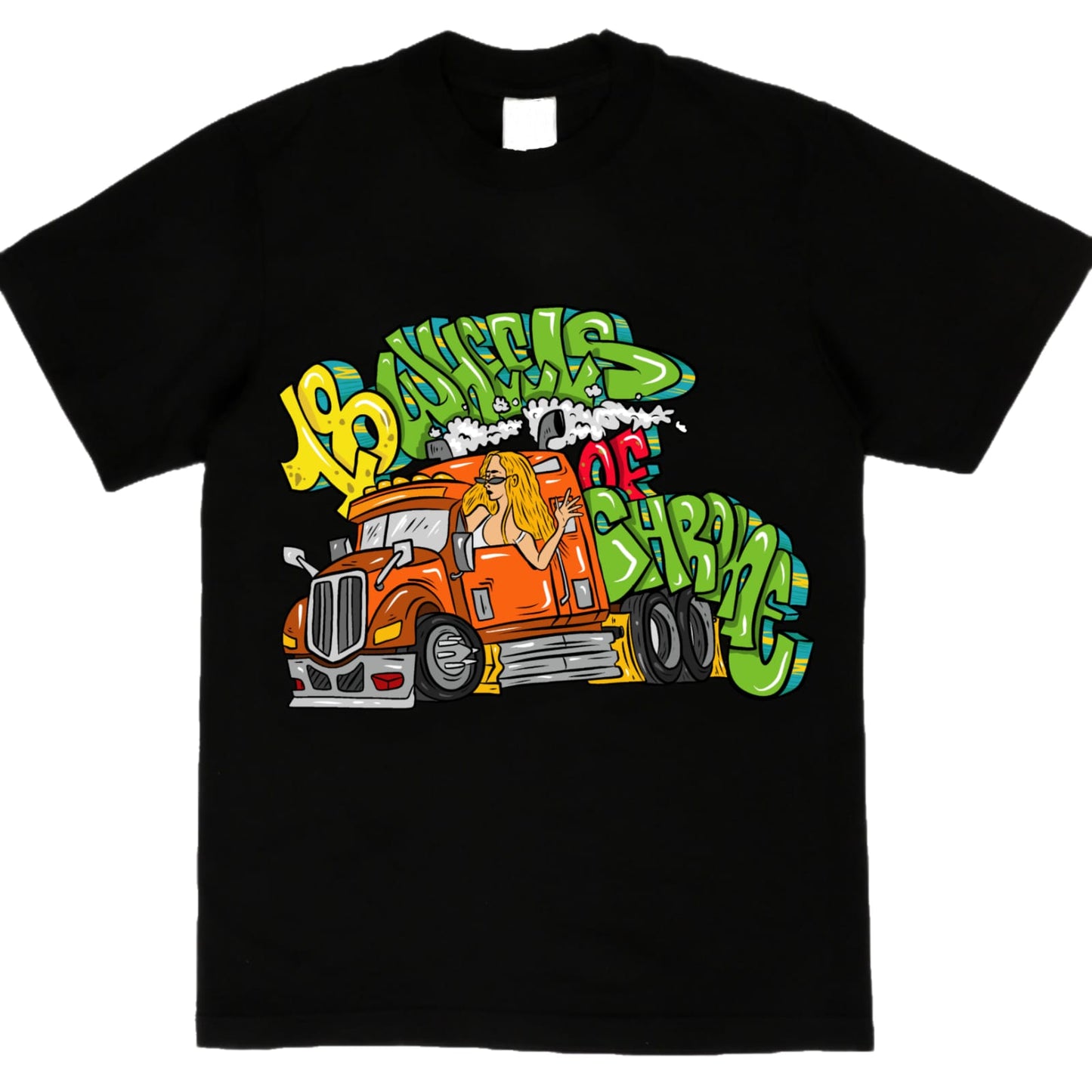 18 WHEELS OF CHROME FEMALE SHIRT KIM