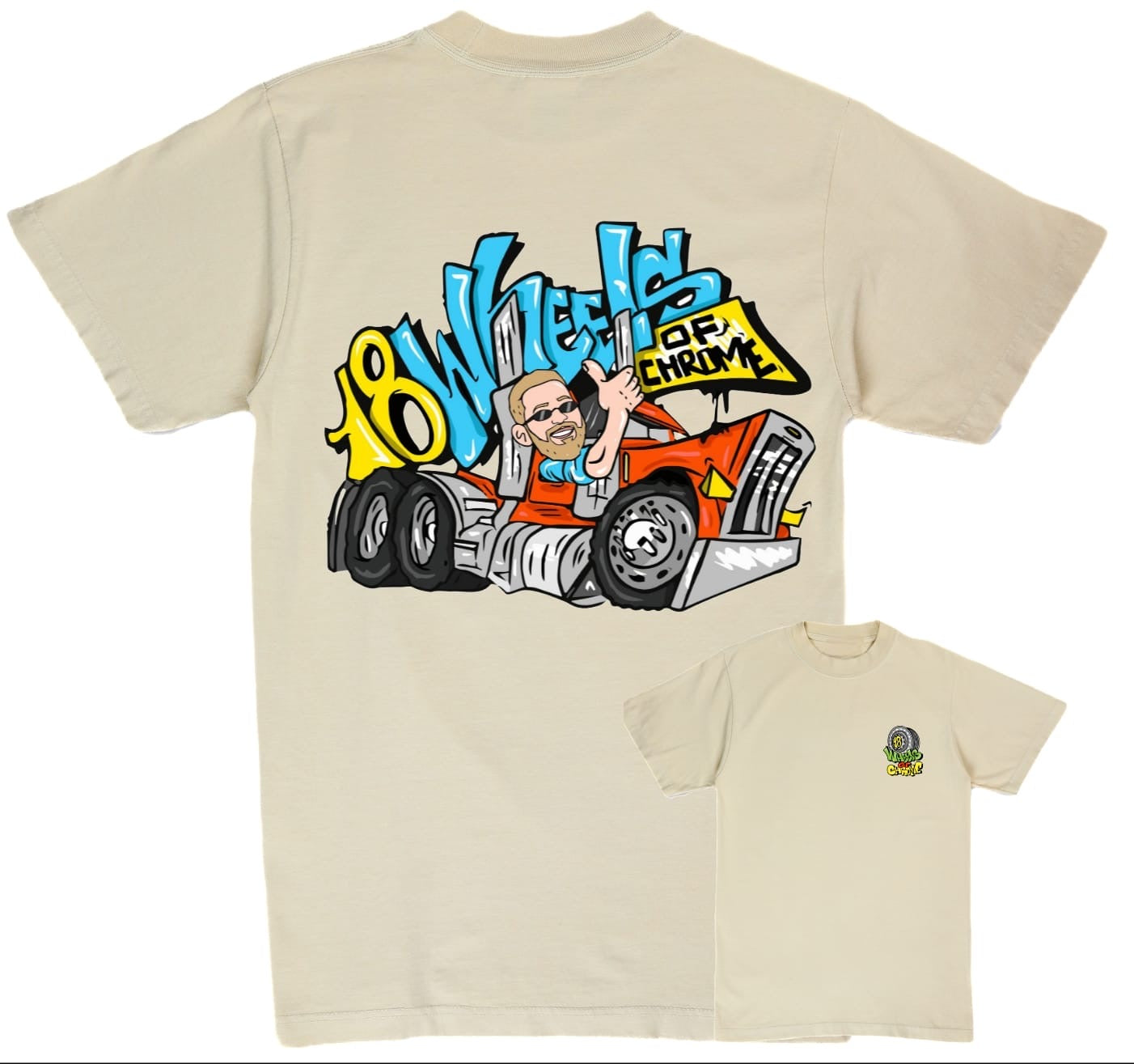 18 WHEELS OF CHROME SHIRT JOHN