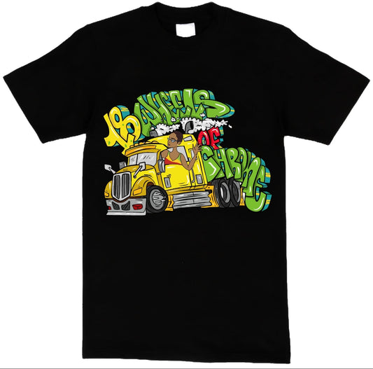 18 Wheels Of Chrome Female Shirt SHINE