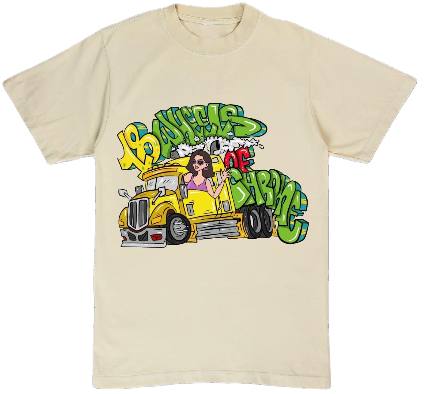 18 WHEELS OF CHROME FEMALE SHIRT LOLA