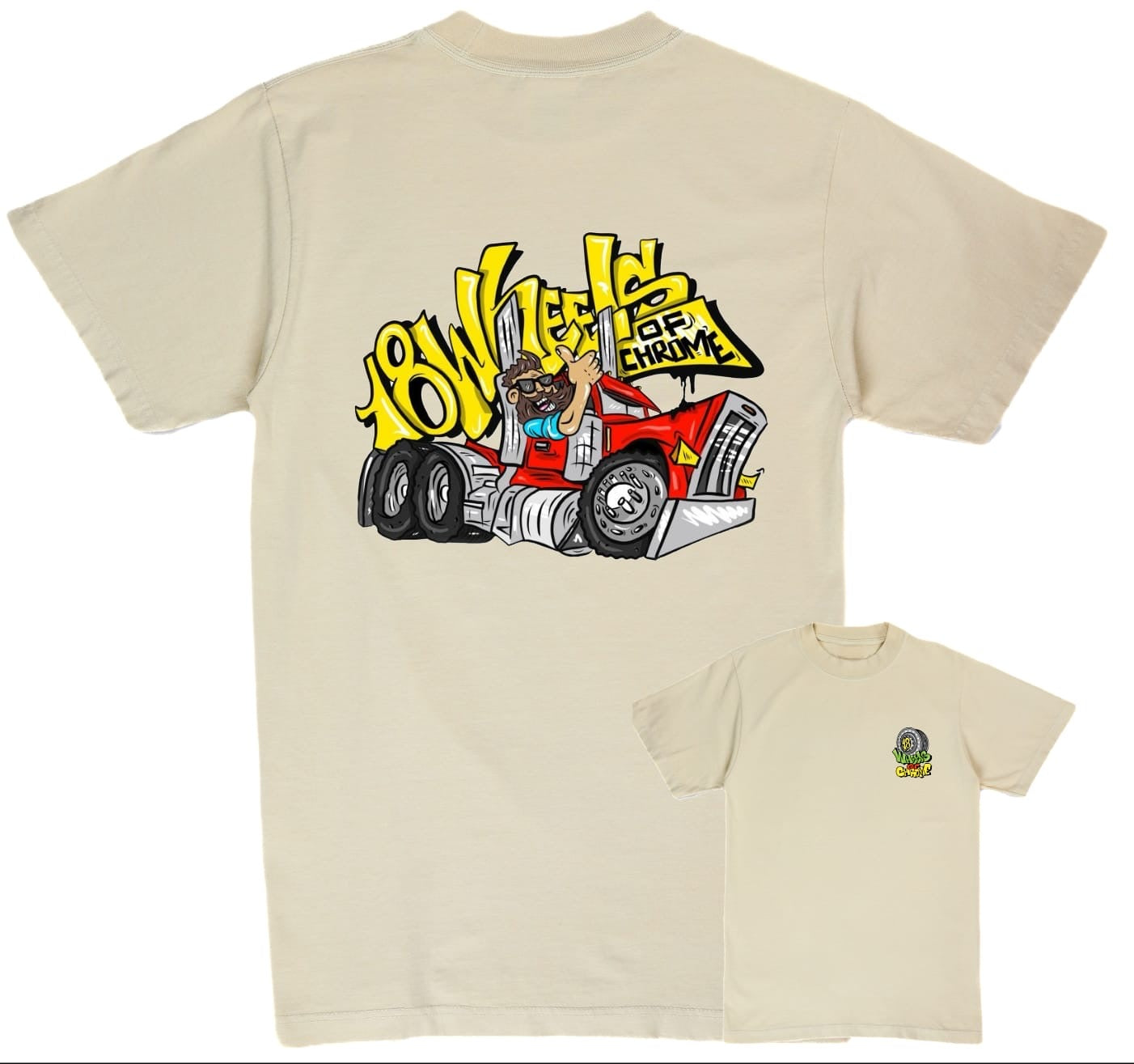 18 WHEELS OF CHROME SHIRT CHARLES