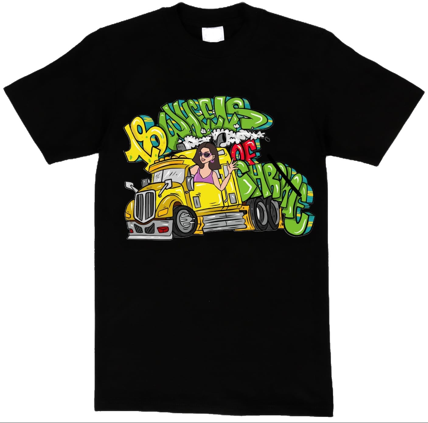 18 WHEELS OF CHROME FEMALE SHIRT LOLA