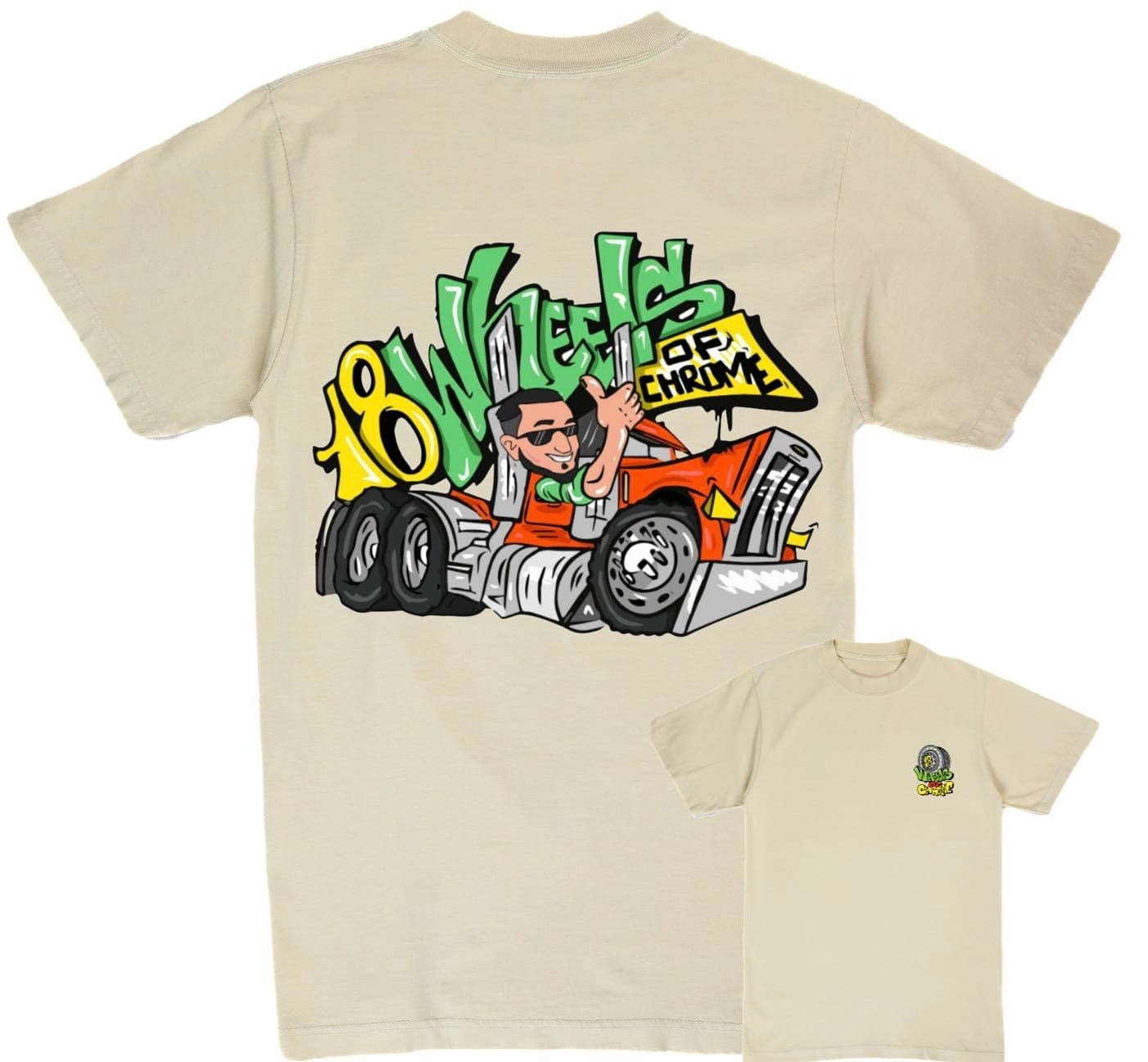 18 WHEELS OF CHROME SHIRT LUIS